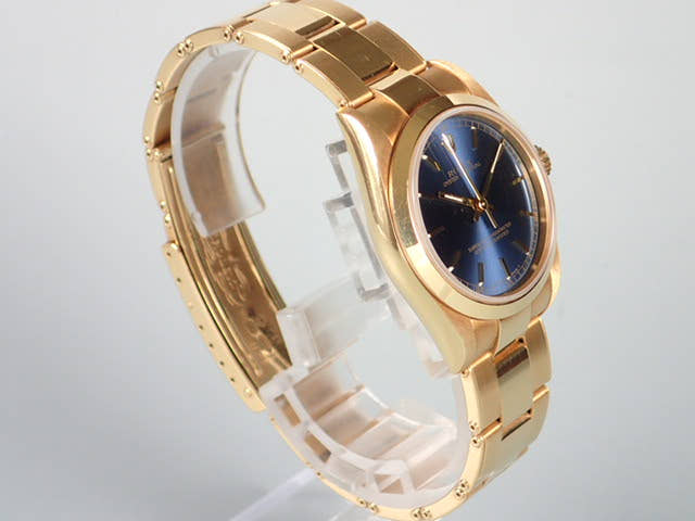 ロレックス オイスターパーペチュアル Ref.67488 ネイビー文字盤 中古 oyster-perpetual-13