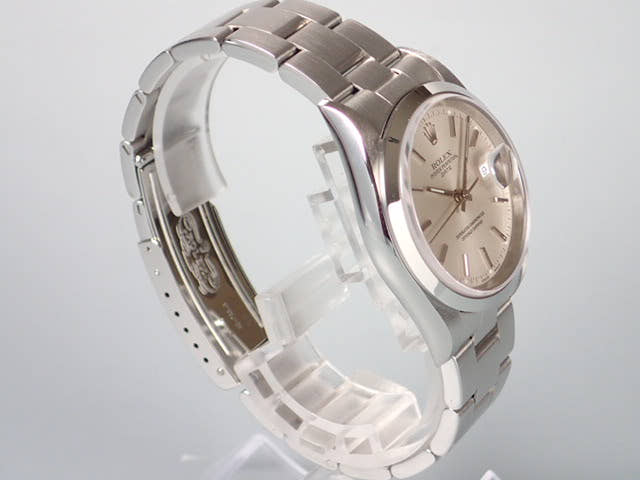 ロレックス オイスターパーペチュアルデイト Ref.15200 シャンパン文字盤 中古 oyster-perpetual-14
