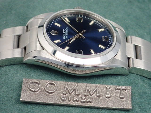 ロレックス オイスターパーペチュアル Ref.67480 ネイビー文字盤 中古 oyster-perpetual-15