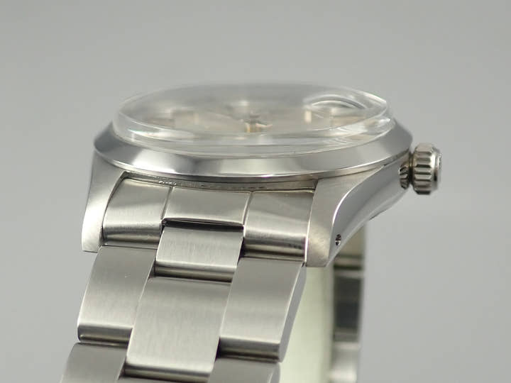 ロレックス オイスターパーペチュアル デイト Ref.15000 ステンレススチール シルバー文字盤