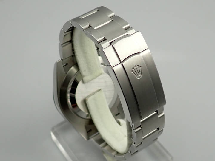 ロレックス オイスターパーペチュアル41 Ref.124300 ステンレススチール ブライトブルー文字盤