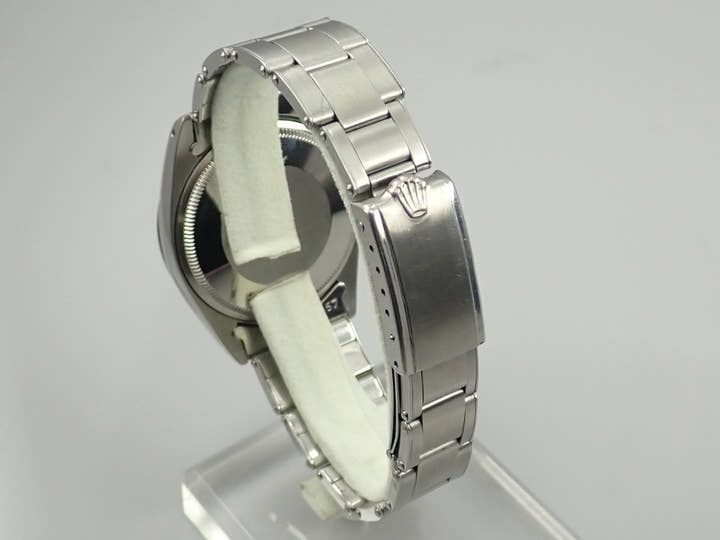 Rolex Oyster Perpetual Date Ref. 1500 Stainless Steel Black (Tropical) Dial Pre-owned 19SS3721