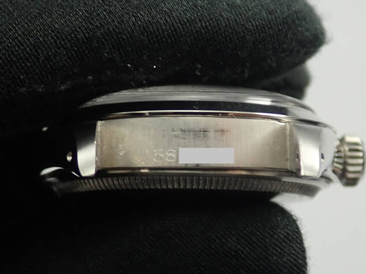 Rolex Oyster Perpetual Date Ref. 1500 Stainless Steel Black (Tropical) Dial Pre-owned 19SS3721