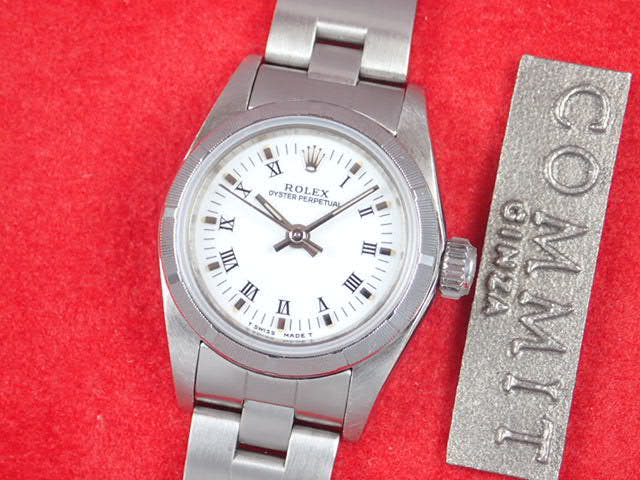 ロレックス オイスターパーペチュアル Ref.67230 ホワイト文字盤 中古 oyster-perpetual-17