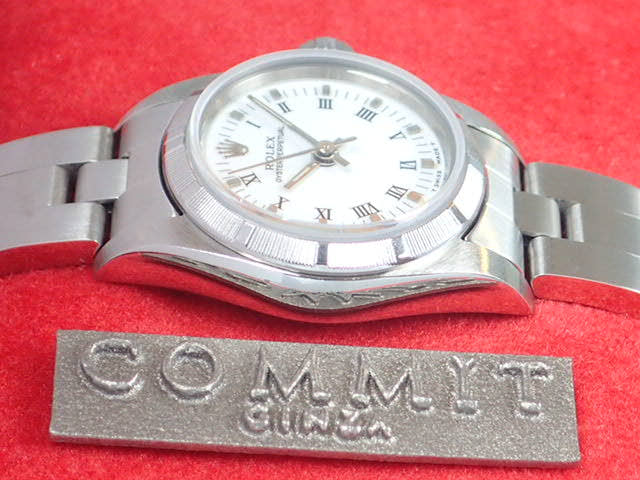 ロレックス オイスターパーペチュアル Ref.67230 ホワイト文字盤 中古 oyster-perpetual-17