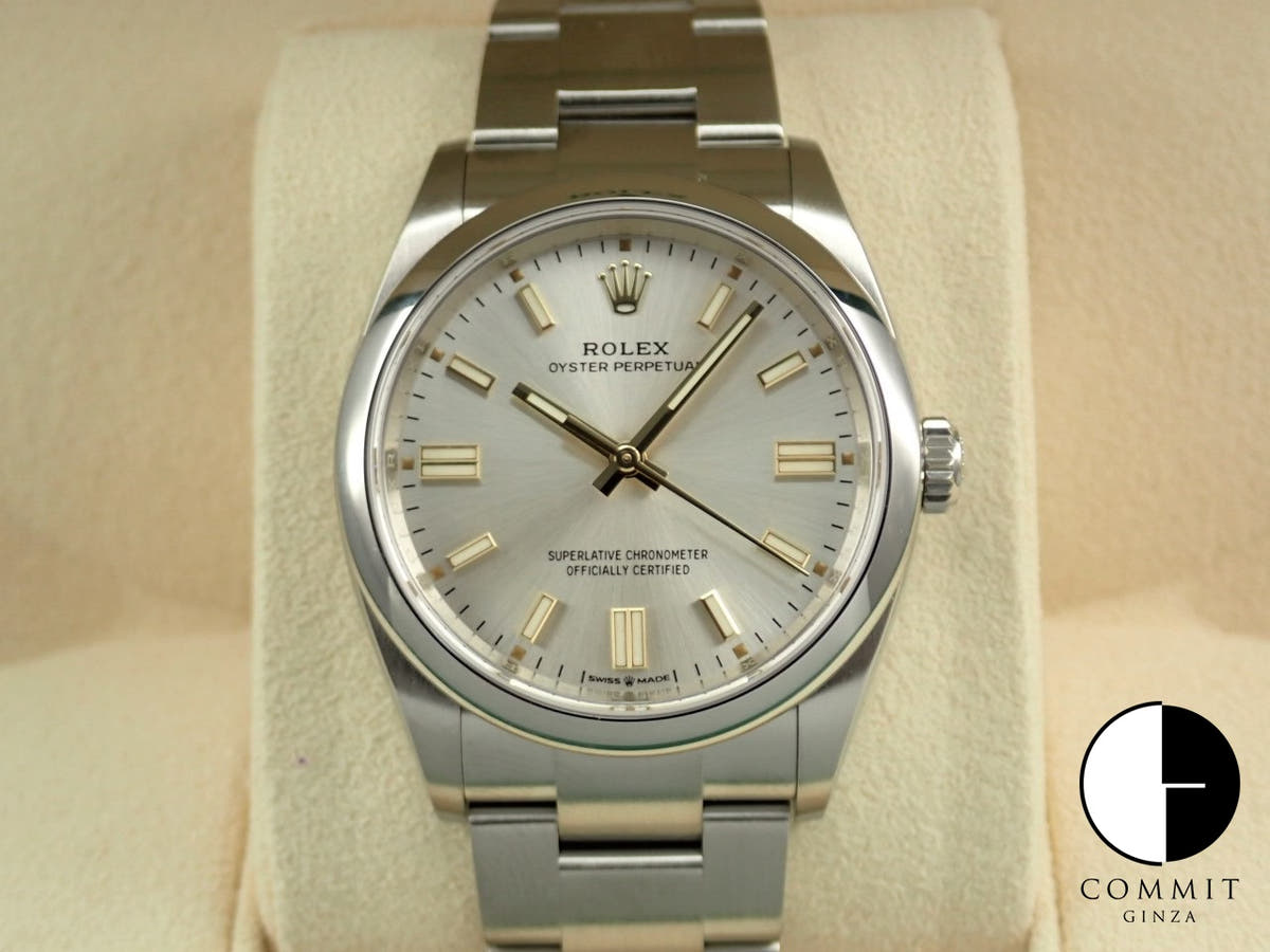 ロレックス オイスターパーペチュアル36 Ref.126000 ステンレススチール シルバー文字盤