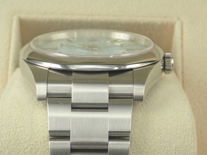 ロレックス オイスターパーペチュアル41 Ref.124300 ステンレススチール ターコイズ文字盤