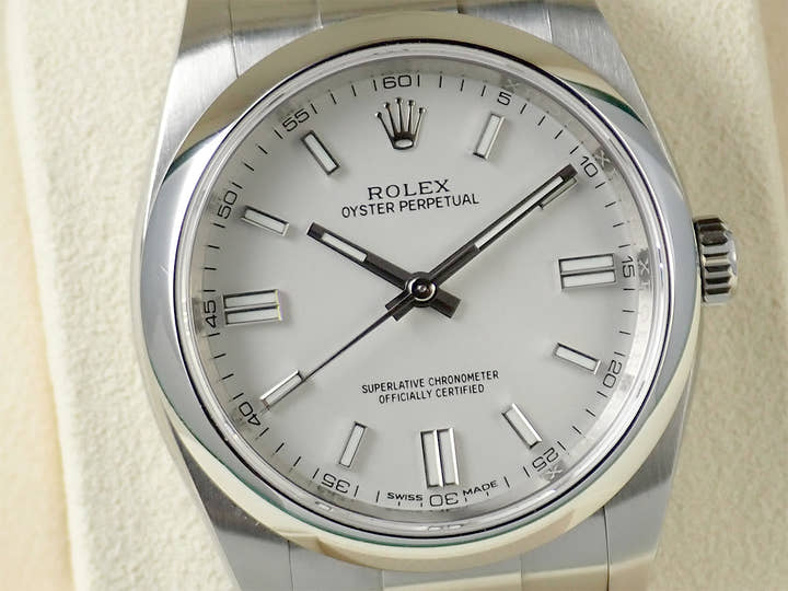 ロレックス オイスターパーペチュアル36 Ref.116000 ステンレススチール ホワイト文字盤