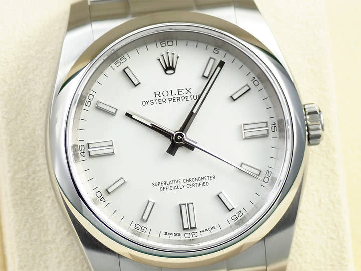 ロレックス オイスターパーペチュアル36 Ref.116000 ステンレススチール ホワイト文字盤