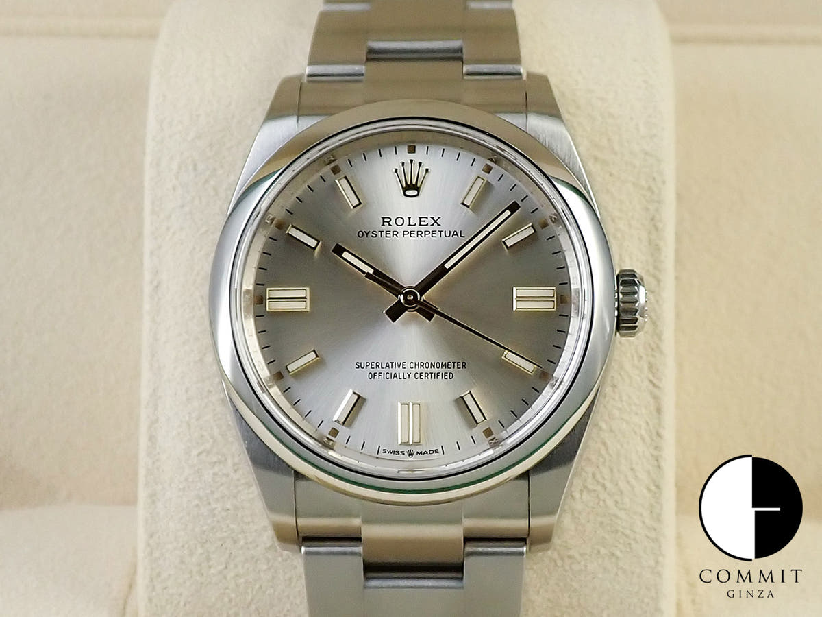ロレックス オイスターパーペチュアル36 Ref.126000 ステンレススチール シルバー文字盤