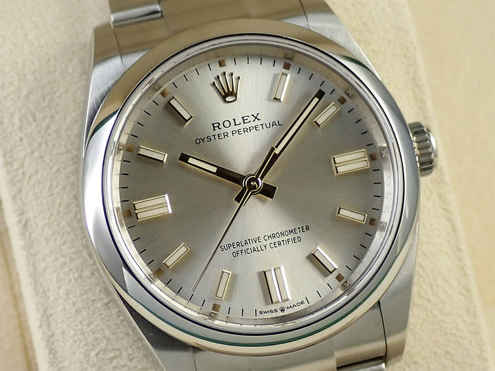 ロレックス オイスターパーペチュアル36 Ref.126000 ステンレススチール シルバー文字盤