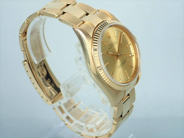 ロレックス オイスターパーペチュアル Ref.14238 シャンパン文字盤 中古 oyster-perpetual-25