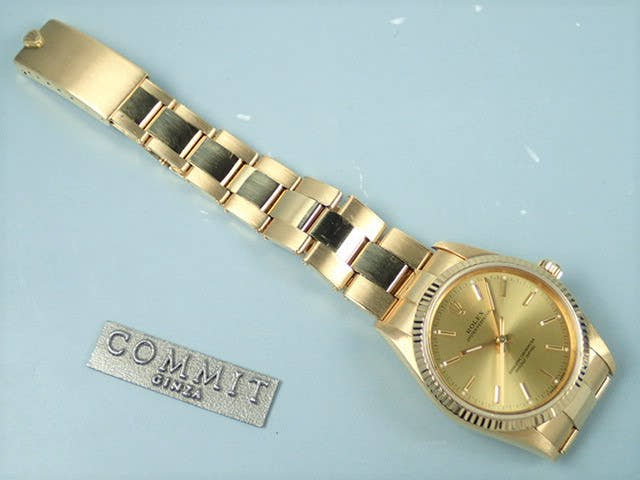 ロレックス オイスターパーペチュアル Ref.14238 シャンパン文字盤 中古 oyster-perpetual-25