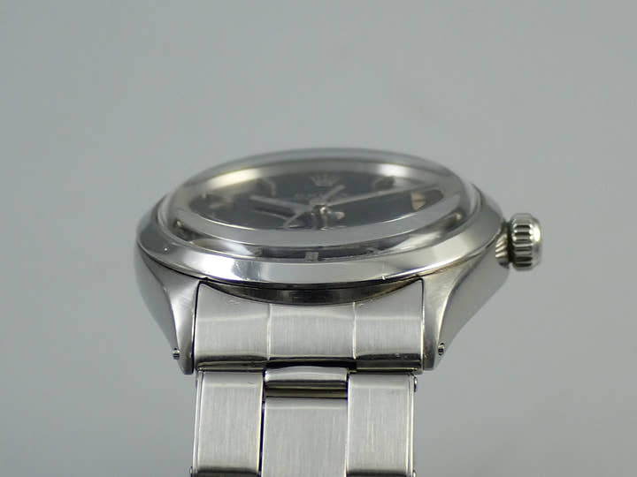 ロレックス オイスターパーペチュアル Ref.1002 ステンレススチール ブラック文字盤