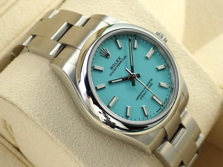 ロレックス オイスターパーペチュアル31 Ref.277200 ステンレススチール ターコイズ文字盤