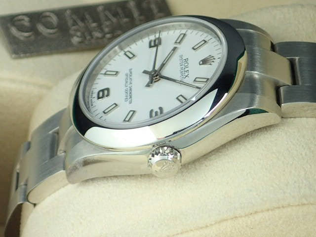 ロレックス オイスターパーペチュアル Ref.177200 ホワイト文字盤 未使用 oyster-perpetual-26