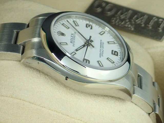 ロレックス オイスターパーペチュアル Ref.177200 ホワイト文字盤 未使用 oyster-perpetual-26