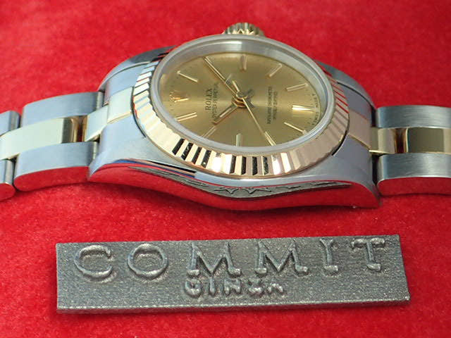 ロレックス オイスターパーペチュアル Ref.67193 シャンパン文字盤 中古 oyster-perpetual-27