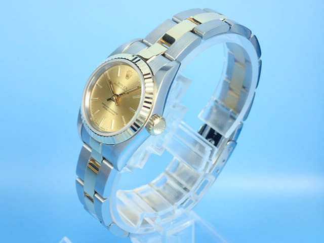 ロレックス オイスターパーペチュアル Ref.67193 シャンパン文字盤 中古 oyster-perpetual-27