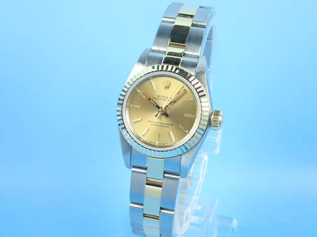 ロレックス オイスターパーペチュアル Ref.67193 シャンパン文字盤 中古 oyster-perpetual-27