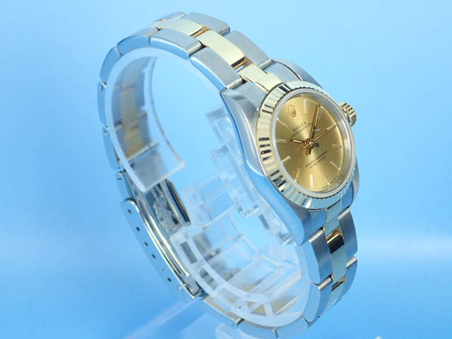 ロレックス オイスターパーペチュアル Ref.67193 シャンパン文字盤 中古 oyster-perpetual-27