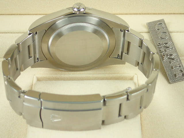 ロレックス オイスターパーペチュアル Ref.114300 ダークロジウム文字盤 中古 oyster-perpetual-29
