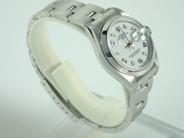 ロレックス オイスターパーペチュアルデイト Ref.79160 ホワイト文字盤 中古 oyster-perpetual-30