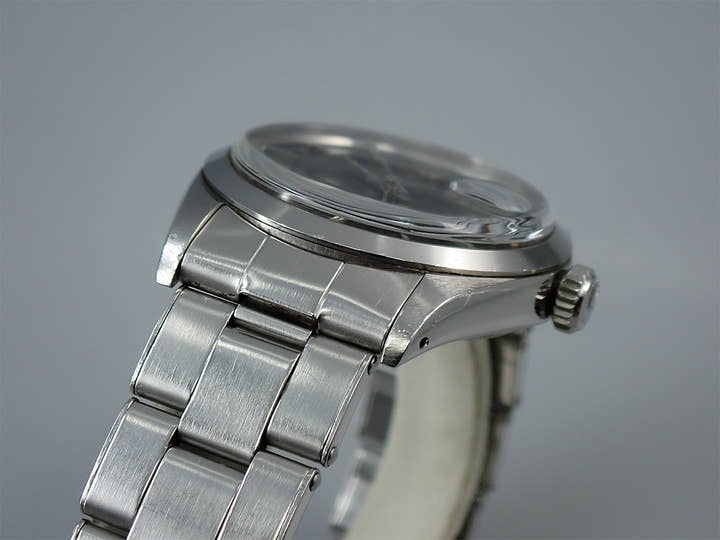 ロレックス オイスターパーペチュアル デイト Ref.1500 ステンレススチール トロピカルミラー文字盤 中古 8295LP4S