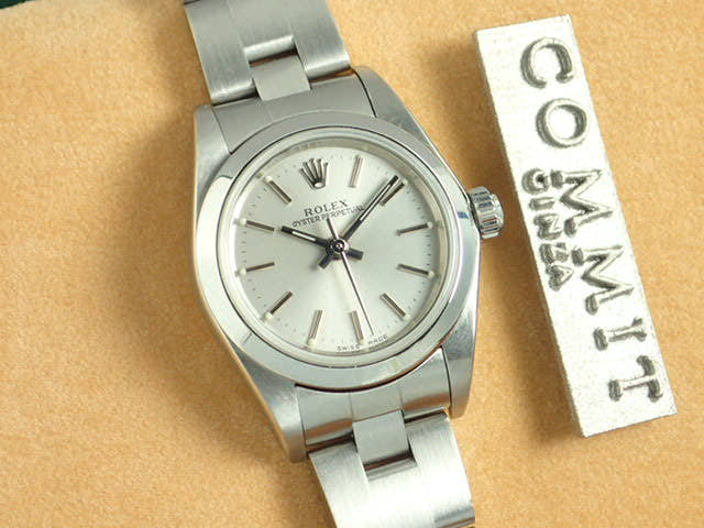 ロレックス オイスターパーペチュアル Ref.76080 シルバー文字盤 中古 oyster-perpetual-31