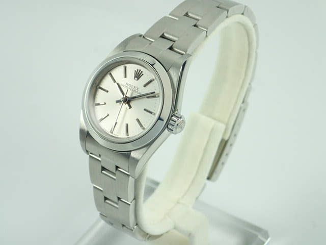 ロレックス オイスターパーペチュアル Ref.76080 シルバー文字盤 中古 oyster-perpetual-31