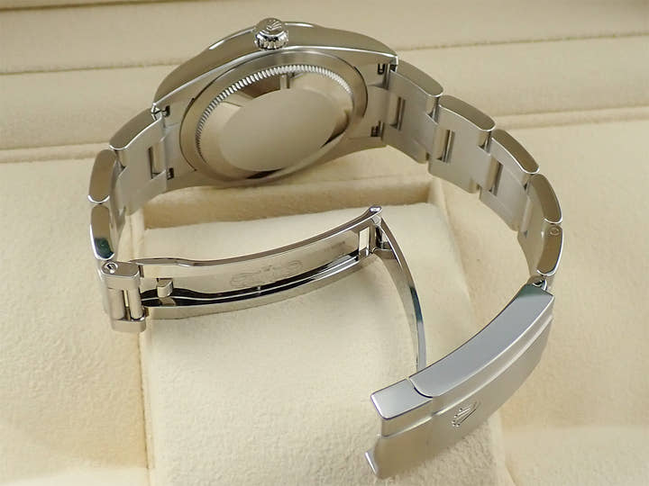 ロレックス オイスターパーペチュアル34 Ref.124200 ステンレススチール シルバー文字盤