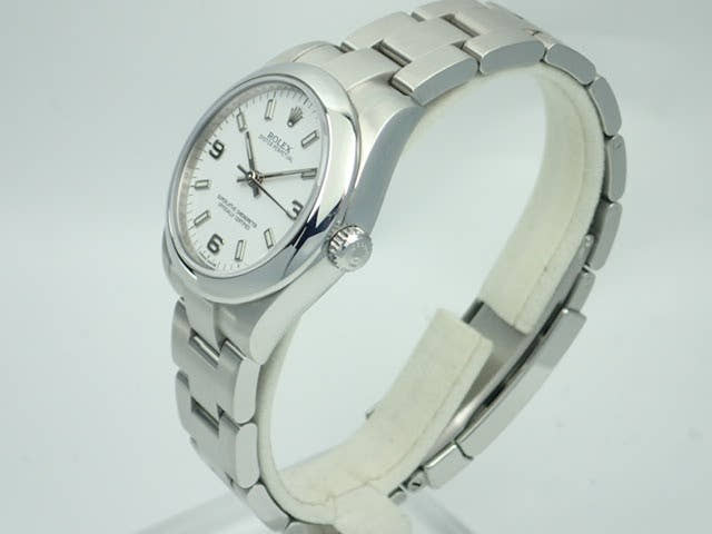 ロレックス オイスターパーペチュアル Ref.177200 ホワイト文字盤 中古 oyster-perpetual-33