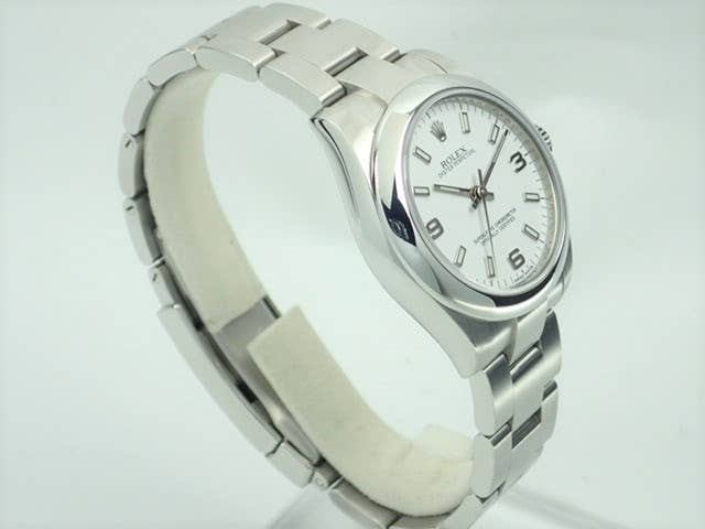 ロレックス オイスターパーペチュアル Ref.177200 ホワイト文字盤 中古 oyster-perpetual-33