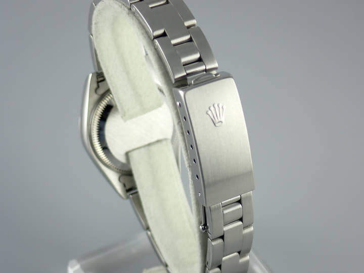 ロレックス オイスターパーペチュアルデイト Ref.69190 シルバータペストリー文字盤 中古 oyster-perpetual-37