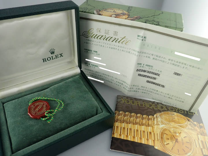 ロレックス オイスターパーペチュアルデイト Ref.69190 シルバータペストリー文字盤 中古 oyster-perpetual-37