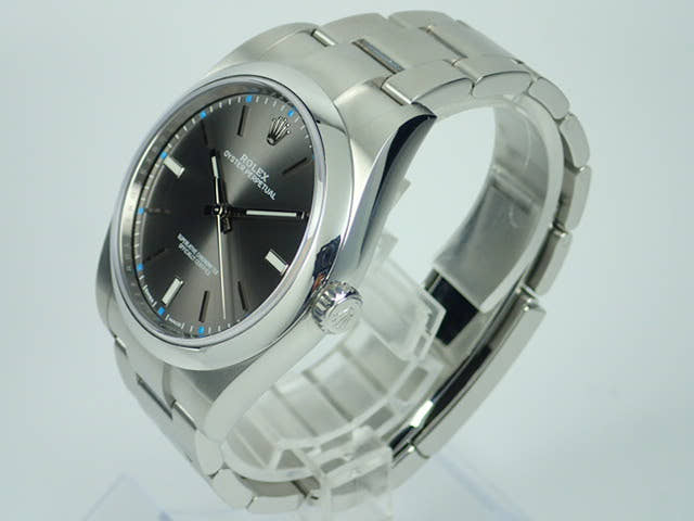 ロレックス オイスターパーペチュアル Ref.114300 ダークロジウム文字盤 中古 oyster-perpetual-29