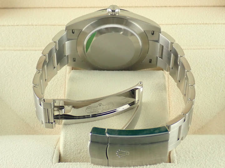 ロレックス オイスターパーペチュアル Ref.124300 シルバー文字盤 未使用 oyster-perpetual-43