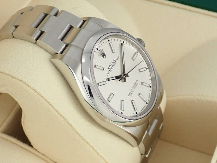 ロレックス オイスターパーペチュアル Ref.114300 ホワイト文字盤 中古 oyster-perpetual-54