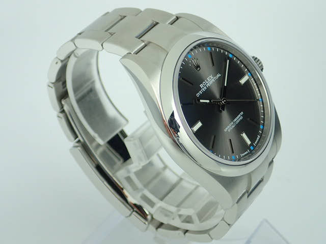 ロレックス オイスターパーペチュアル Ref.114300 ダークロジウム文字盤 中古 oyster-perpetual-29