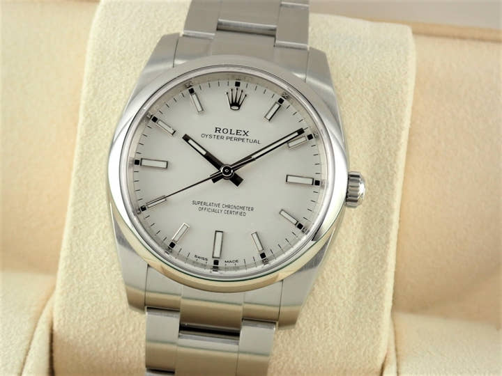 ロレックス オイスターパーペチュアル Ref.114200 シルバー文字盤 中古 oyster-perpetual-64