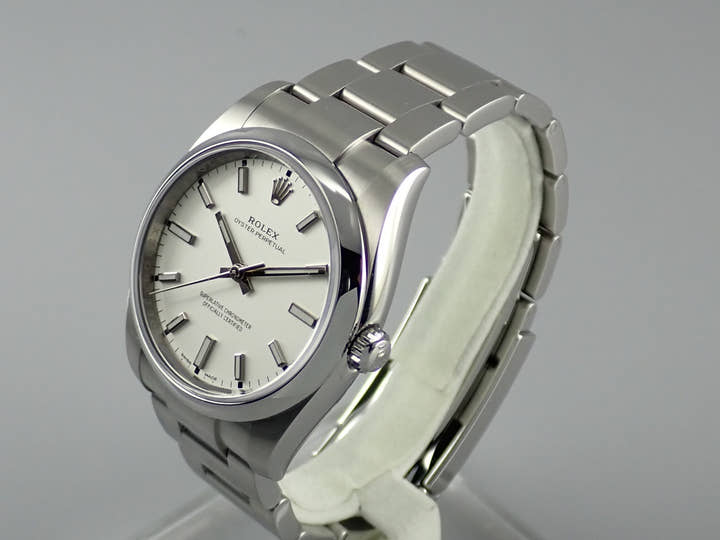 ロレックス オイスターパーペチュアル Ref.114200 シルバー文字盤 中古 oyster-perpetual-64