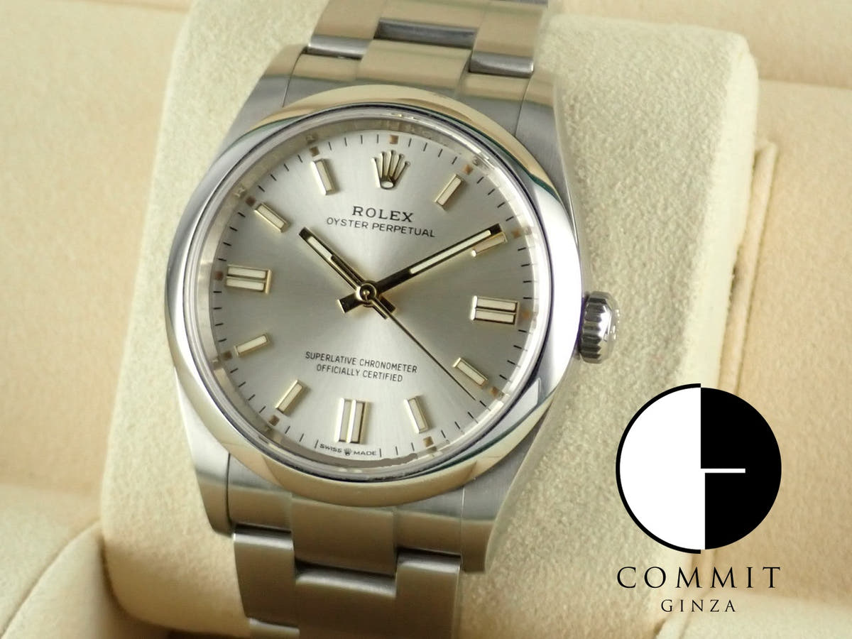 ロレックス オイスターパーペチュアル36 Ref.126000 シルバー文字盤 中古 oyster-perpetual-77