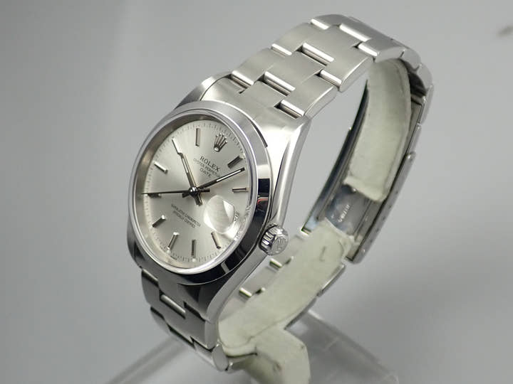 ロレックス オイスターパーペチュアル Ref.15200 シルバー文字盤 中古 oyster-perpetual-85