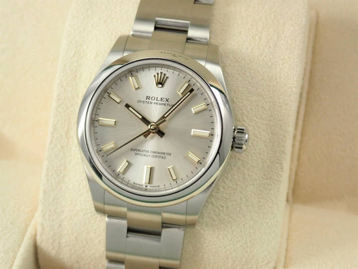 ロレックス オイスターパーペチュアル31 Ref.277200 ステンレススチール シルバー文字盤