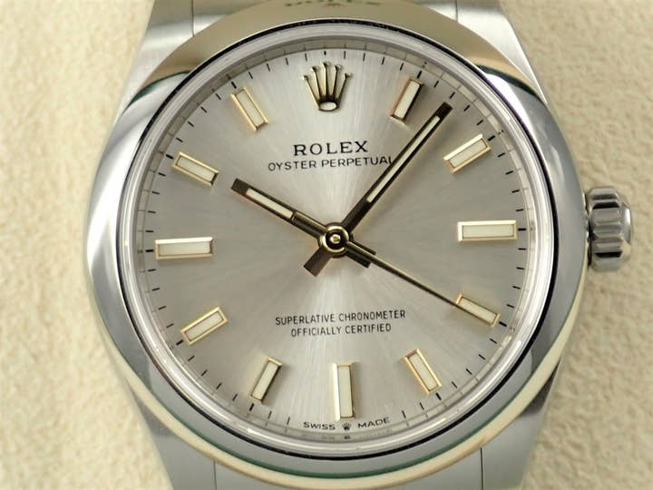 ロレックス オイスターパーペチュアル31 Ref.277200 ステンレススチール シルバー文字盤