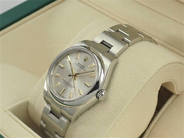 ロレックス オイスターパーペチュアル31 Ref.277200 ステンレススチール シルバー文字盤