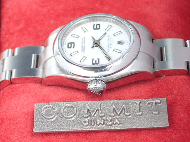 ロレックス オイスターパーペチュアル Ref.176200 ホワイト文字盤 中古 oyster-perpetual-9