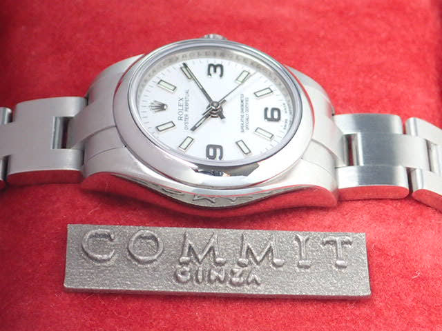 ロレックス オイスターパーペチュアル Ref.176200 ホワイト文字盤 中古 oyster-perpetual-9