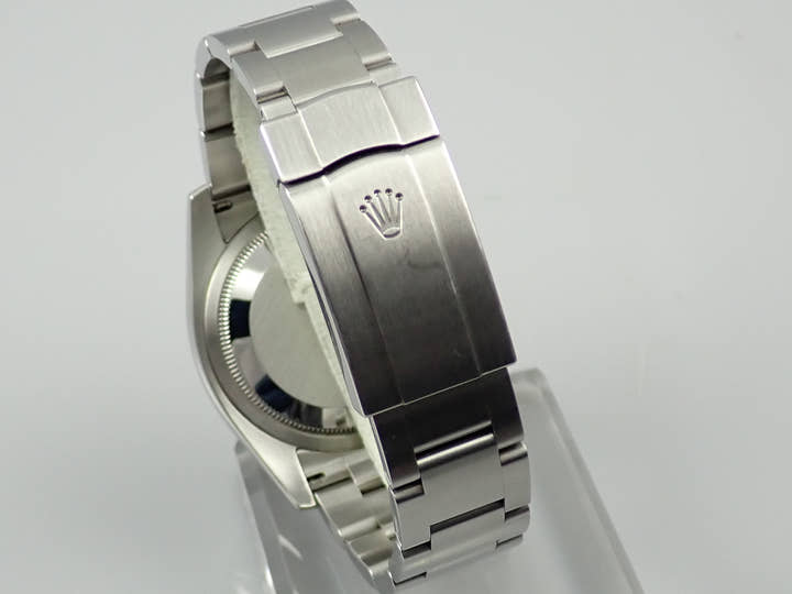 ロレックス オイスターパーペチュアル36 Ref.116000 ステンレススチール ブルーコンセントリックxシルバー文字盤