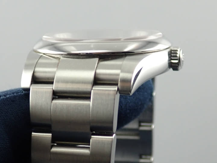 ロレックス オイスターパーペチュアル36 Ref.116000 ステンレススチール ブルーコンセントリックxシルバー文字盤